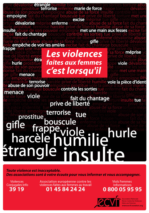 AfficheViolencFemmes