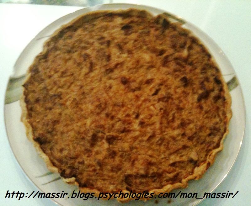 Tarte aux oignons et aux girolles 2