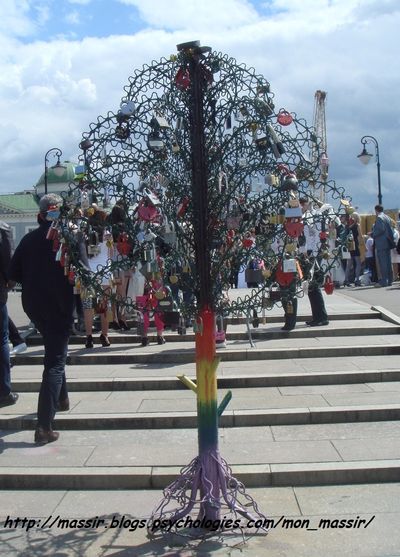 Arbre de l'amour Moscou 2