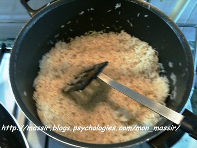 Riz basmati aux oignons