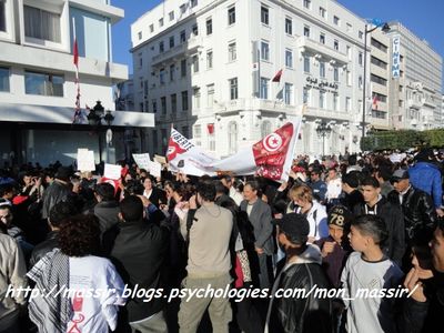 Manif des femmes - Tunis