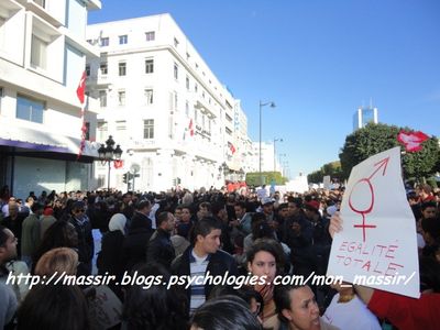 Manif des femmes 10 - Tunis