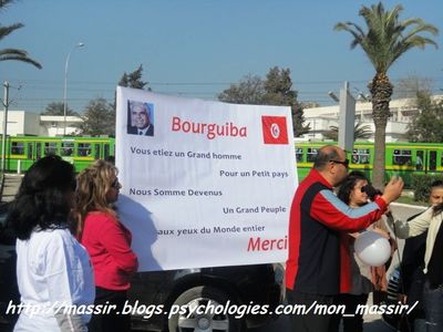 Hommage Habib Bourguiba 1
