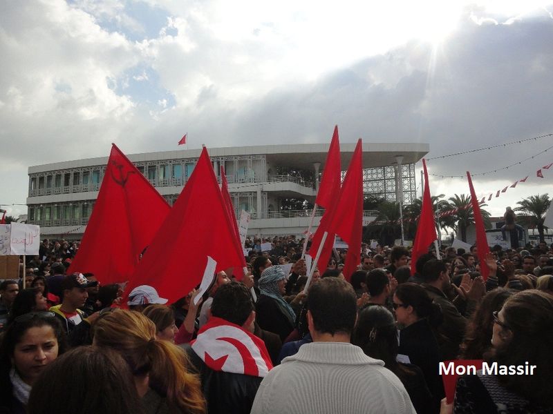 Bardo - Sit-in des universitaires 35