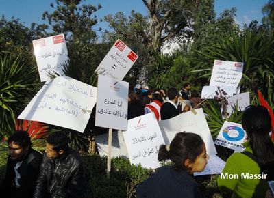 Bardo - Sit-in des universitaires 59